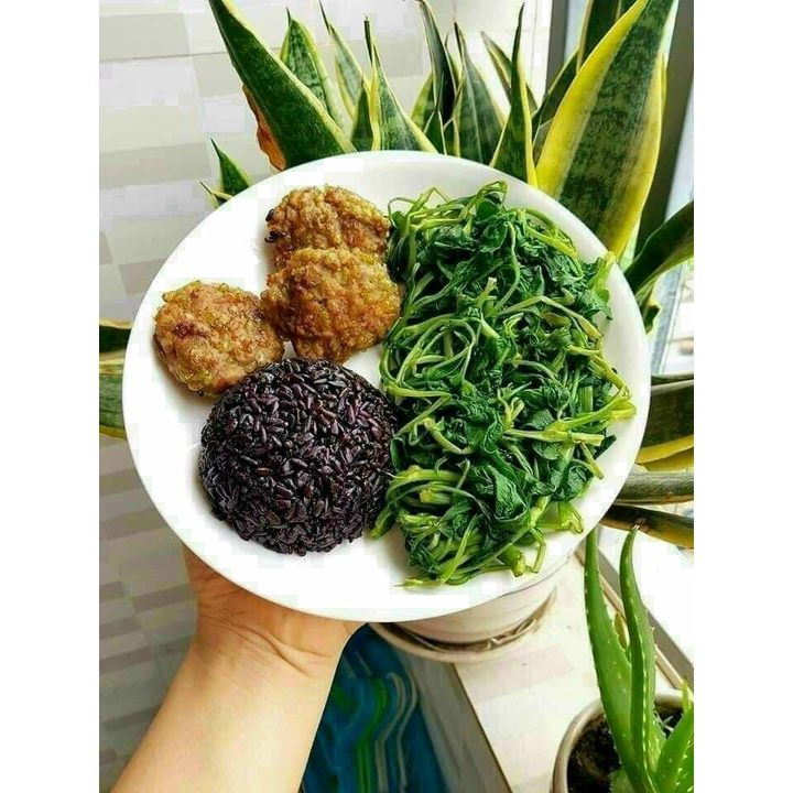 Gạo Tím Than Hoàng Kim eat clean ăn kiêng thực dưỡng 5kg - Hoàng Kim Group