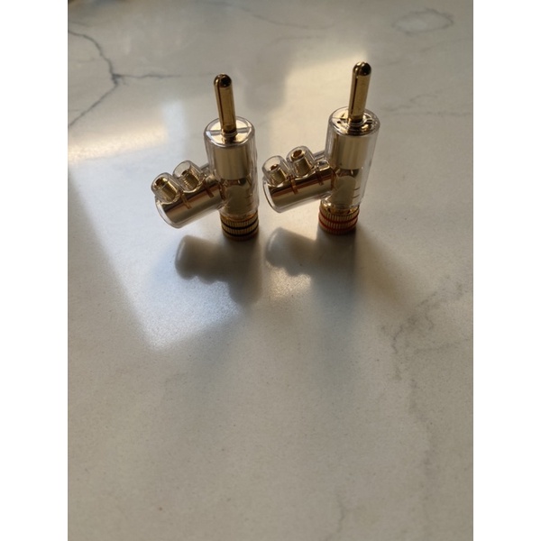1 Giắc Cắm Loa Âm Thanh HIFI Rhodium Mạ Vàng