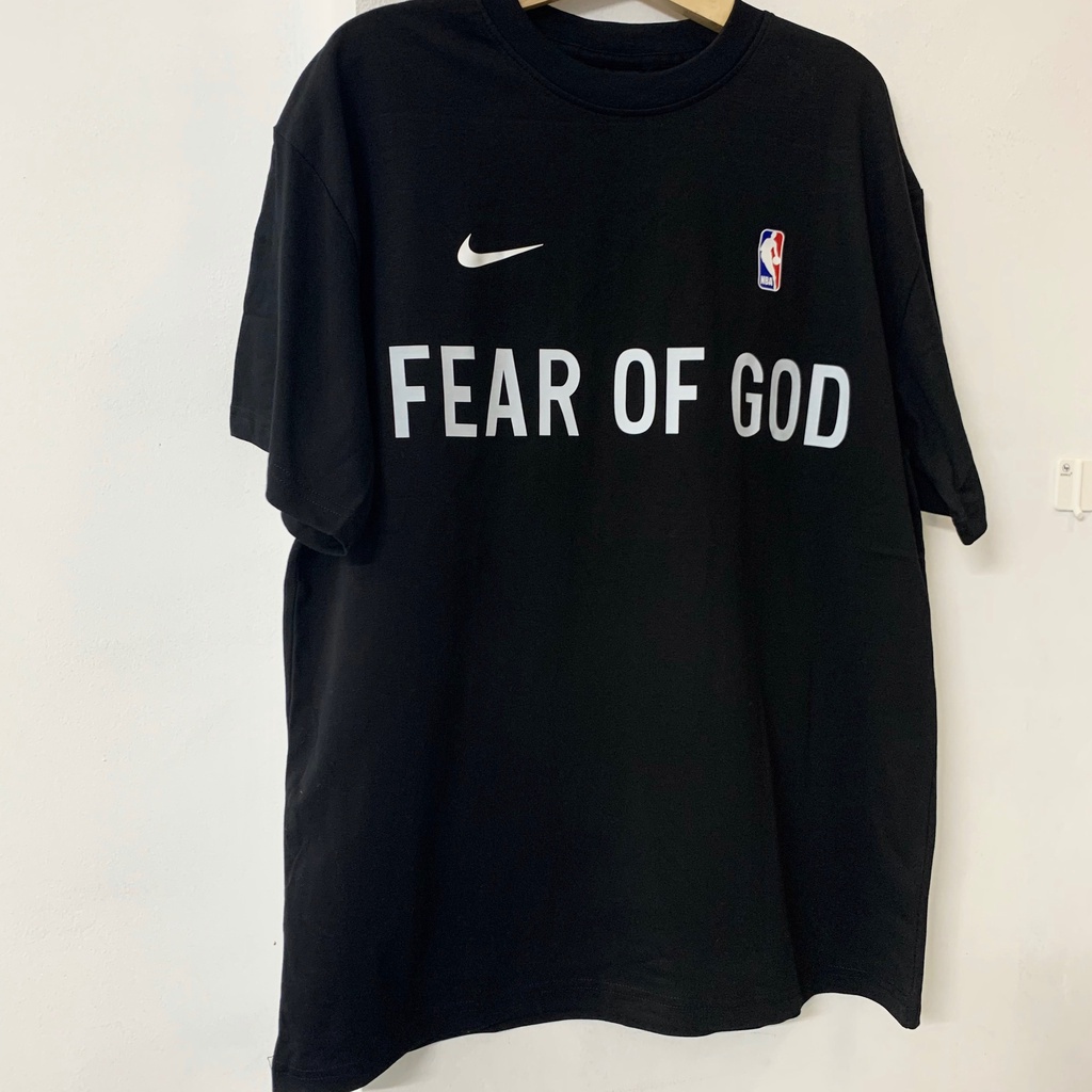 Áo thun tay lỡ unisex nam nữ NIKE X FOG cotton form rộng oversize nhiều màu phong cách ulzzang
