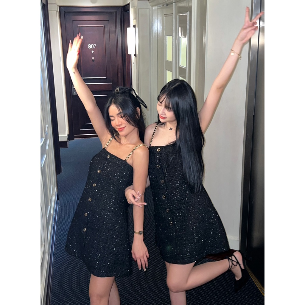 Đầm TWEED OVERSIZE DRESS