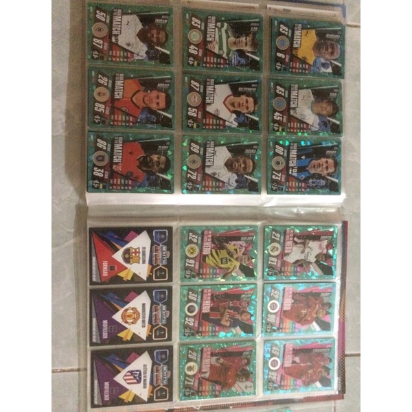 Set thẻ cầu thủ Match Attax champios league 20/21