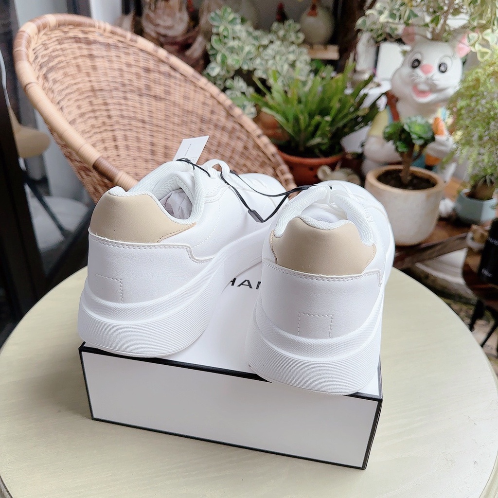 Bershka - Giày Bershka trắng - cho nam - size 40