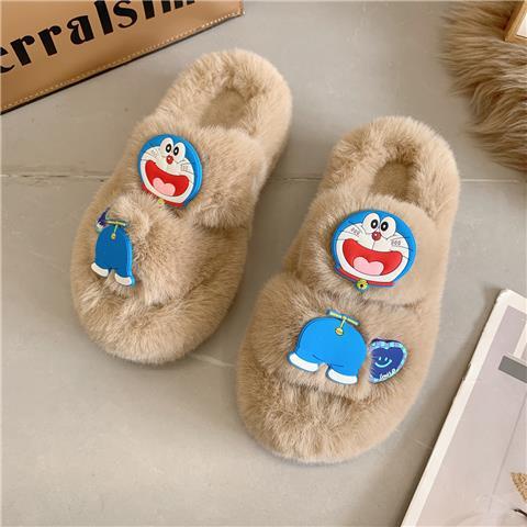Dép bông Doraemon mẫu mới insdày nữ