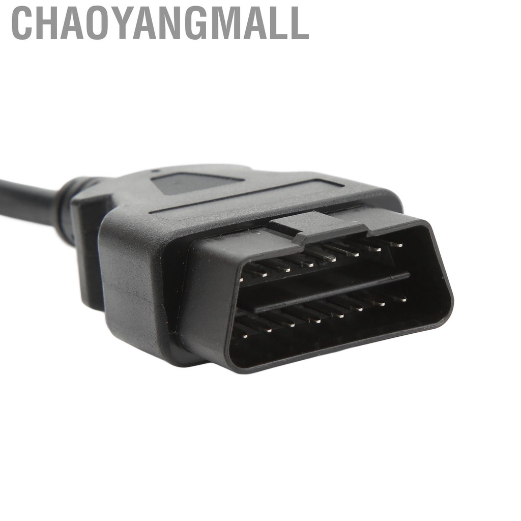 Chaoyangmall Diagnostic Cable Accurate Flexible Interference Resistant Fit for 16Pin to 26 Pin Interface Car