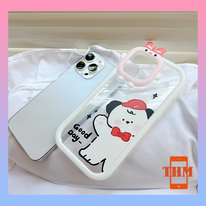 Ốp lưng iphone Gấu hoạt hình hình quái vật nhỏ Cho Iphone 6 / 6S / 6splus / se / 7 / 7plus / 8 / 8plus / X / xs / xsmax / 11 / 12 / 13 / 14 / Plus / Pro / Pro Max-6005
