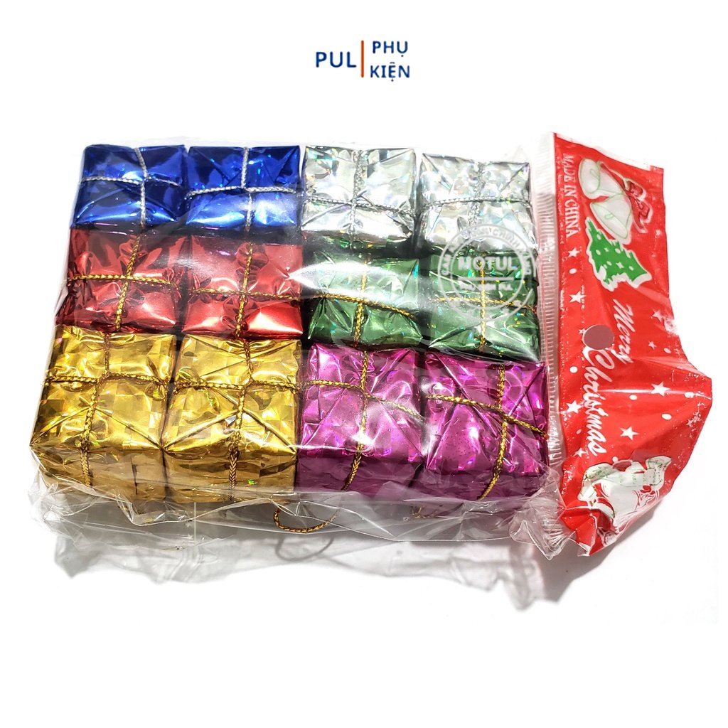 Phụ kiện mini trang trí cây thông noel trang trí giáng sinh