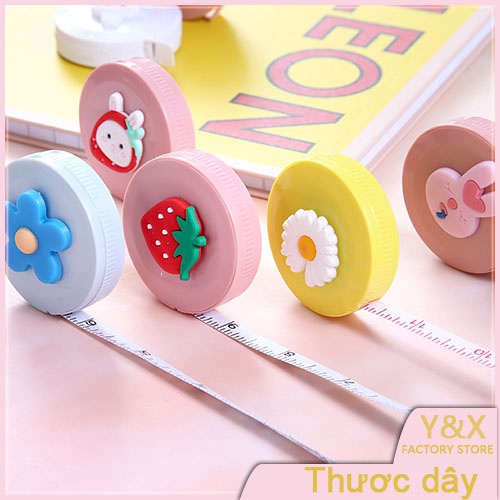 Y&amp;X Thước Dây Cuộn Có Thể Thu Gọn Tiện Lợi 150cm 60 Inch