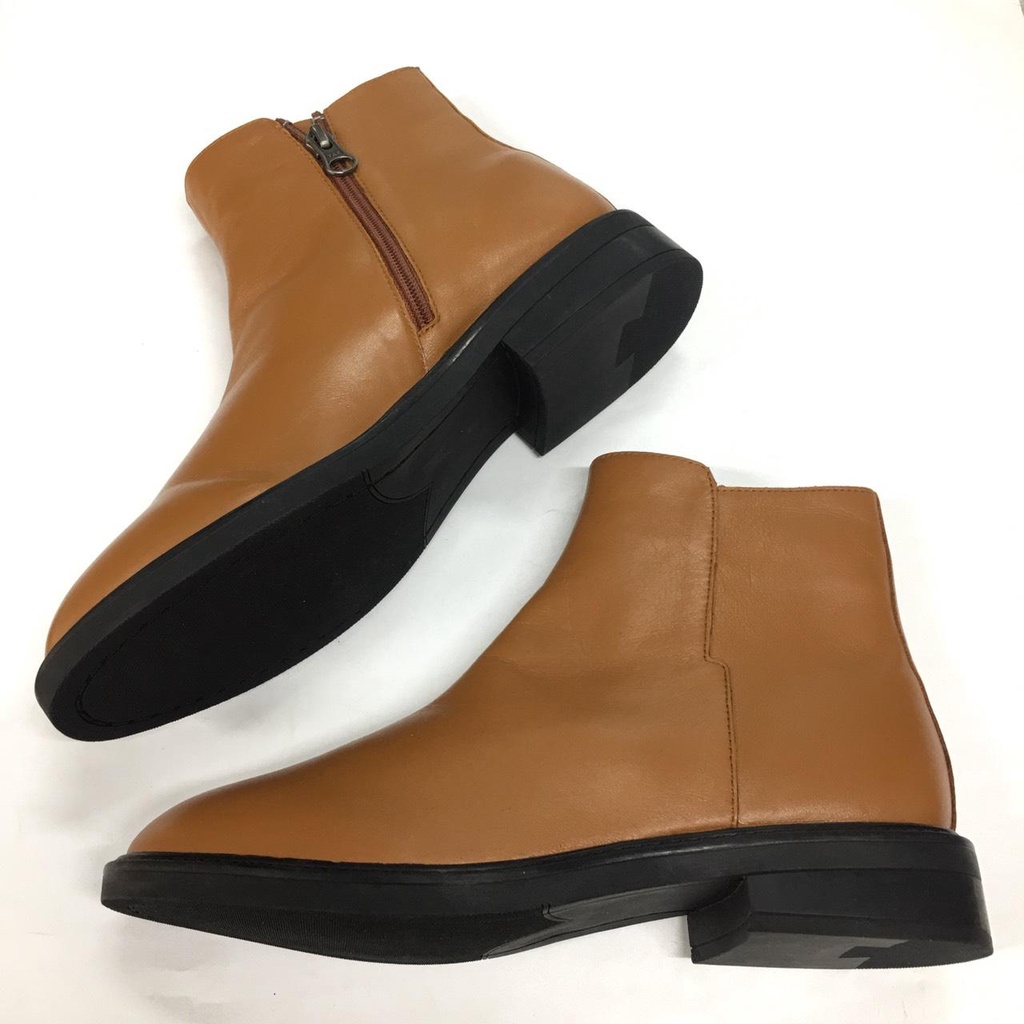 Boot HARPER da khoá kéo 2cm