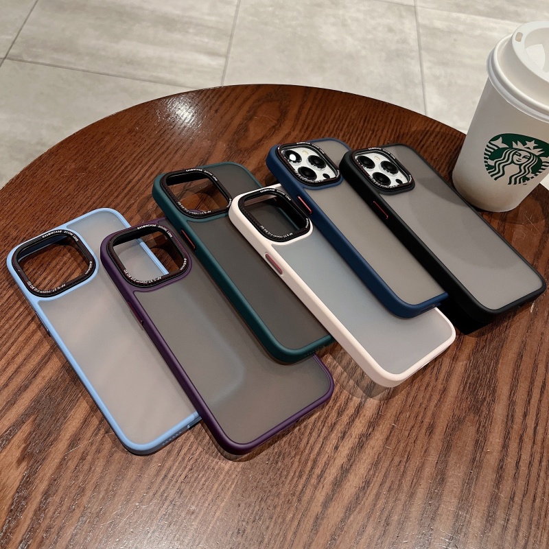 Ốp Điện Thoại Silicone Trong Suốt Chống Sốc Có Vòng Nhẫn Cho iPhone 14 13 12 Pro Max