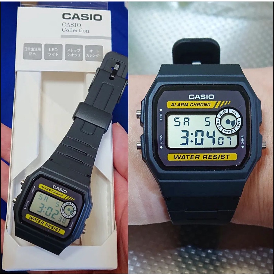 Đồng hồ thời trang Nam Casio WR F94 DÂY CAO SU MẶT NHỰA | BigBuy360 - bigbuy360.vn