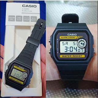 Đồng hồ thời trang Nam Casio WR F94 DÂY CAO SU MẶT NHỰA