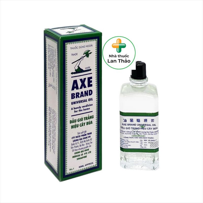 DẦU NÓNG HIỆU CÂY BÚA AXE BRAND CHAI 56ML CHÍNH HÃNG SINGAPO