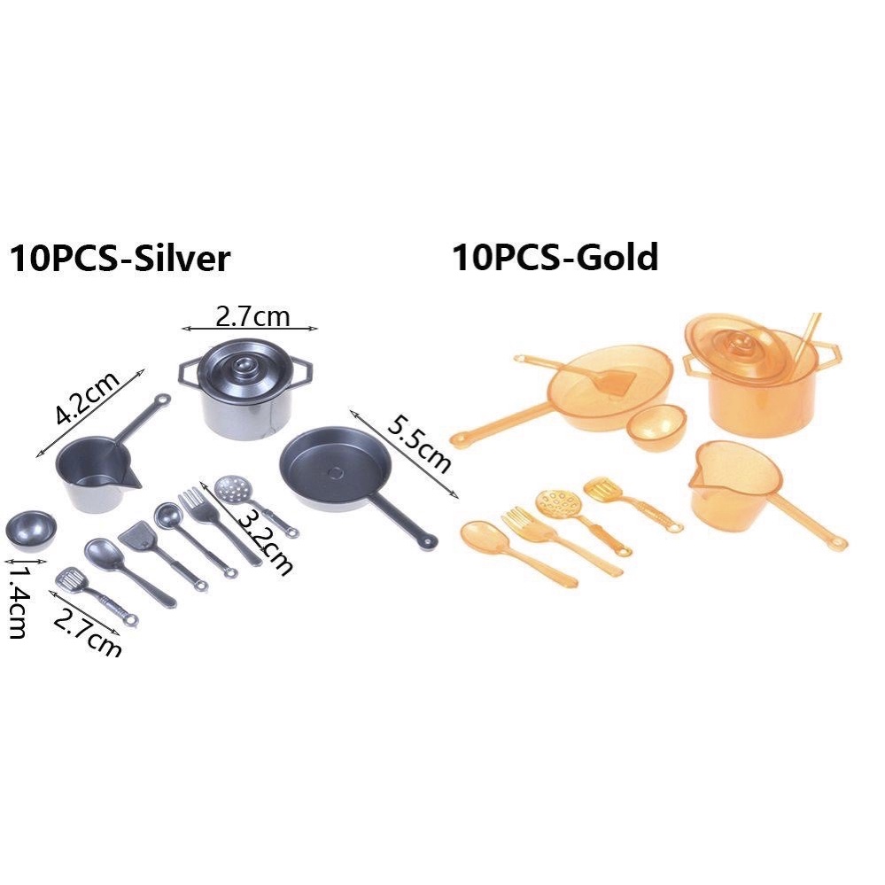 Set 10 món trang trí cho nhà bếp bup bê