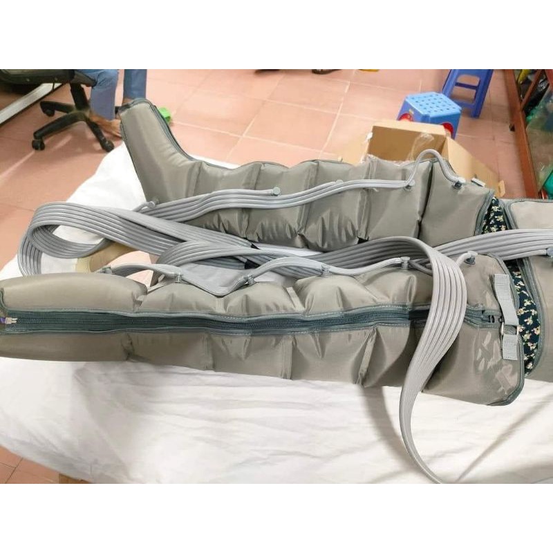 Máy nén ép tr.ị liệ.u suy giãn tĩnh mạch_ Máy xoa bóp áp lực hơi