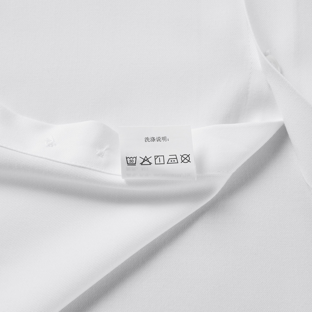 HLA - Áo sơ mi nam trắng công sở dài tay Soft and comfortable formal White Shirt