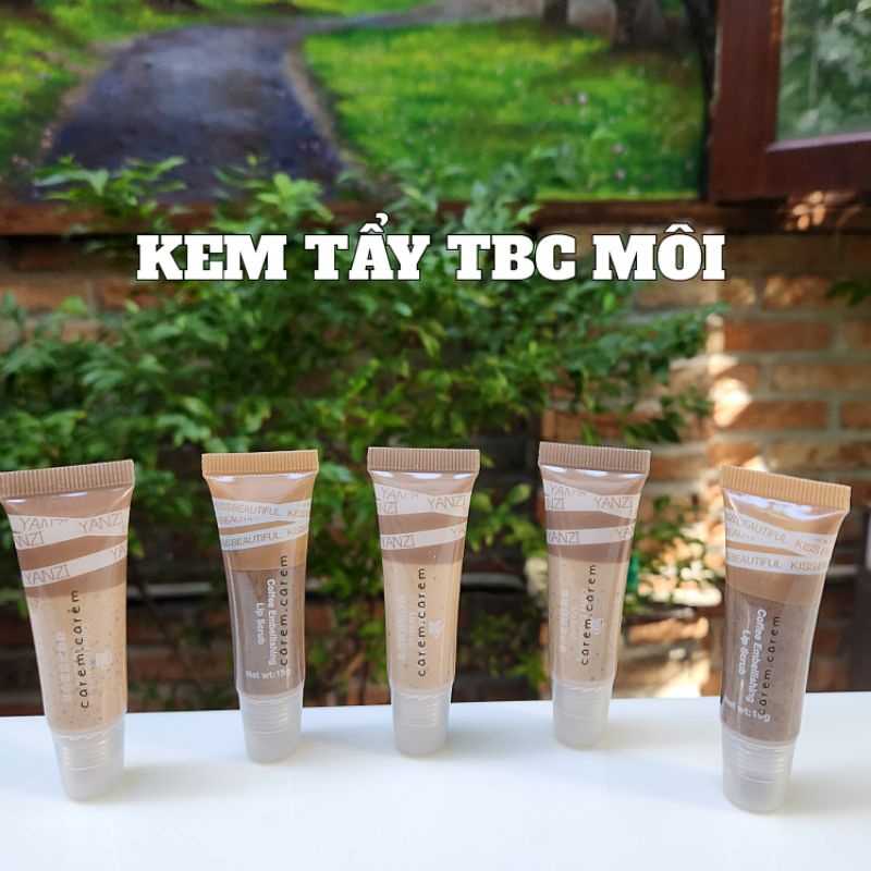 Tuýp tẩy tbc cho da môi Lip Scub by caremcarem