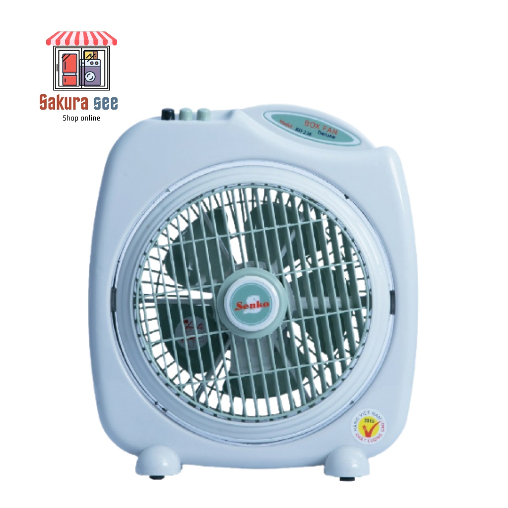 Quạt bàn đảo 2 tấc Senko cao cấp BD230 28W - Hàng chính hãng - Màu ngẫu nhiên