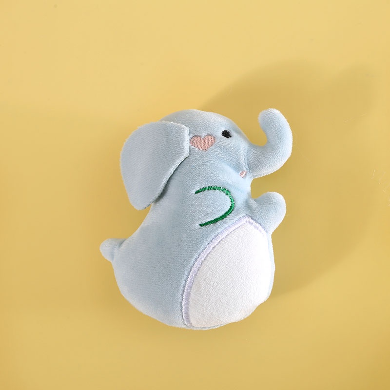 Đồ Chơi Thú Nhồi Bông Hình Thỏ / Vịt Tai Dài Dễ Thương Có Chuông Tích Hợp Để Giảm Căng Thẳng