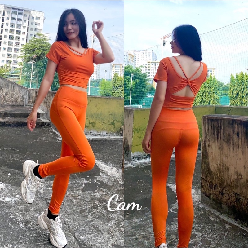 Set đồ tập yoga-gym LQ010  dày dặn, co giãn 4chiều, thấm hút mồ hôi