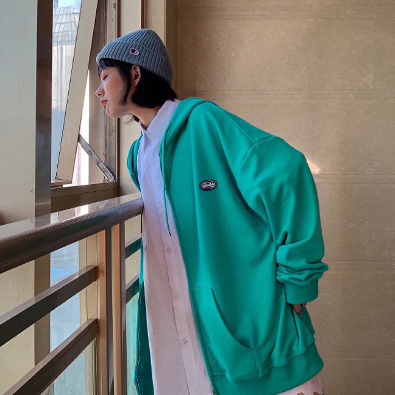 NRVP Áo KhoáC Hoodie Tay DàI KiểU DáNg Thể Thao Cho Nữ