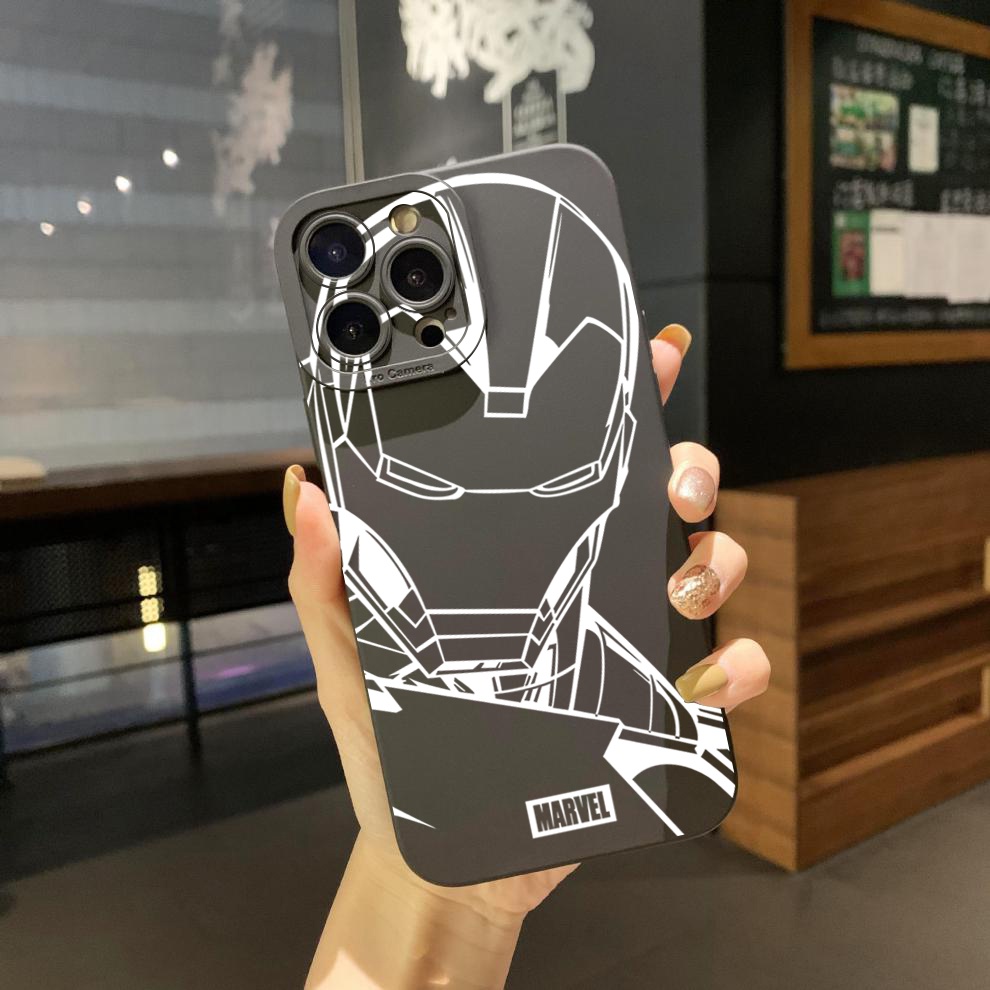 Ốp Điện Thoại Góc Vuông In Hình Người Nhện Cho VIVO Y15A Y15S T1 5G T1X Y02S Y21S Y21A Y21S Y33S Y12S Y11S Y12A Y01 Y1S Y20s Y20A