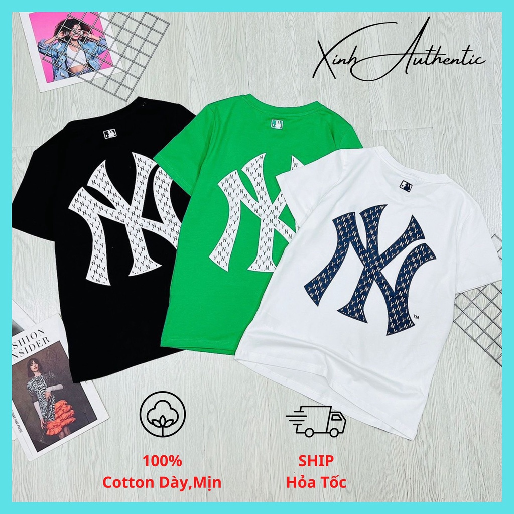 Áo thun nữ cổ tròn,Áo phông nữ form vừa NY hàng chuẩn đẹp chất cotton