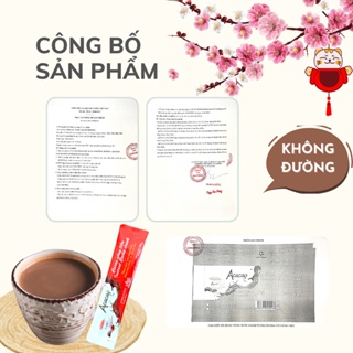 Combo 01 có đường + 01 không đường bột cacao uống liền acacao - ảnh sản phẩm 6