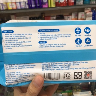 Khăn Ướt Em Bé NUNA Mở Nắp 100 miếng (không mùi)