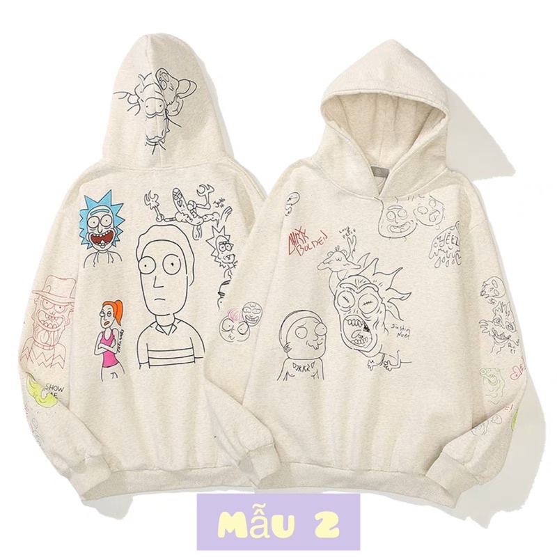 Áo hoodie Kanye West graffiti giống Lisa Blackpink