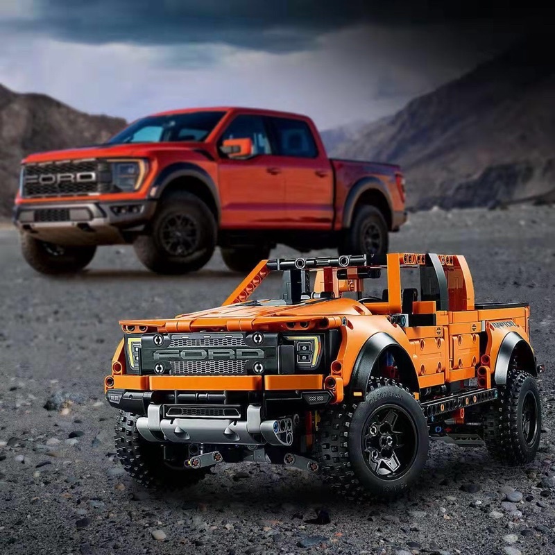 Mô hình lắp ráp xe technic Ford Raptor F150 - A55355
