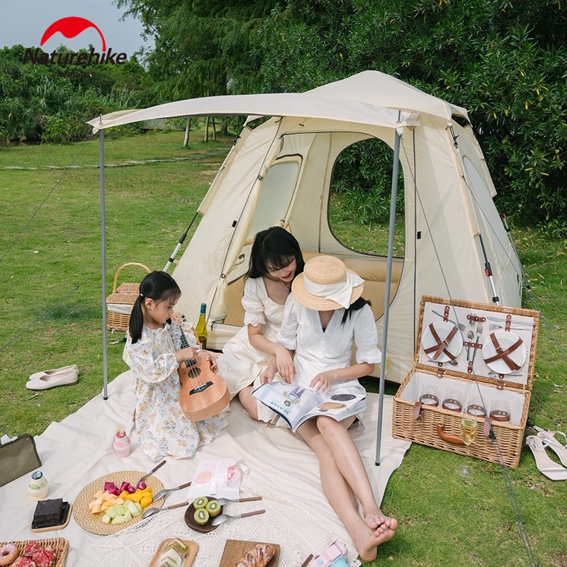 LỀU DÃ NGOẠI CHO 4 NGƯỜI MẪU MỚI NATUREHIKE NH21ZP010