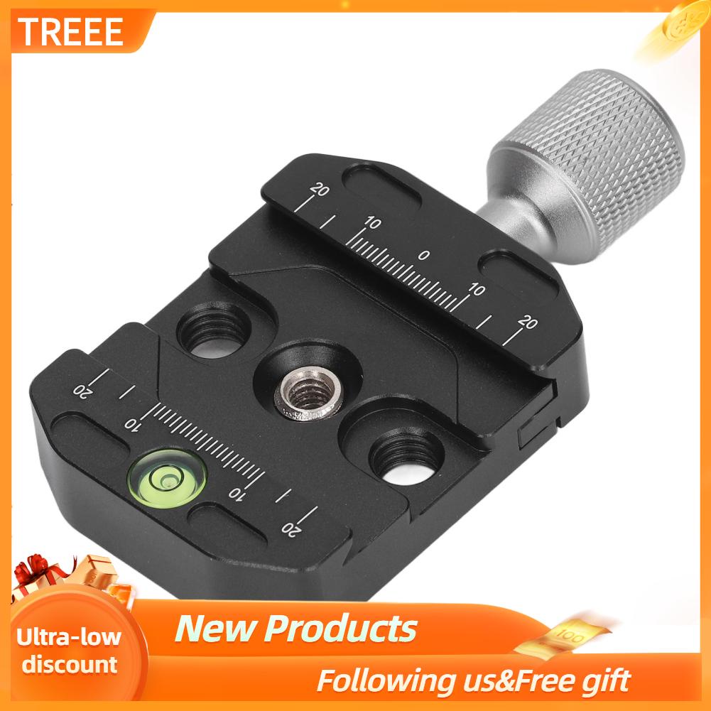 Treee Universal Quick Release Plate Tripod Ball Head Clamp SLR Camera QR Base Accessories