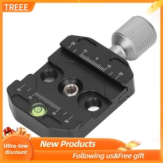 Treee Universal Quick Release Plate Tripod Ball Head Clamp SLR Camera QR Base Accessories