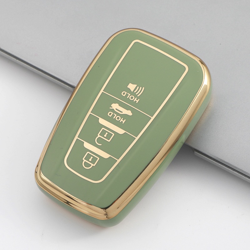 Bao Da, Vỏ Bảo Vệ, Ốp Chìa Khóa, Bọc Chìa Khóa Cao Cấp Dùng Cho Xe Toyota Altis, Corolla Cross Camry Highlander Mẫu Mới