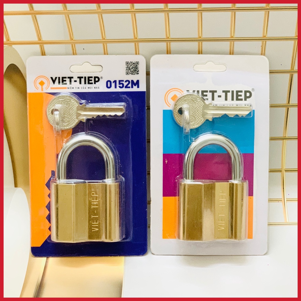 Ổ khoá Việt Tiệp  5P và 6P⚡FREE SHIP⚡ Khóa Việt Tiệp giữ chìa chống quên chìa.khả năng:chống cưa-chống cắt-chống đục.