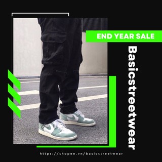 Quần Cargo Pants Nam Kaki Túi Hộp 2 Bên  Đường Phố Cotton Basic Streetwear. QKK03