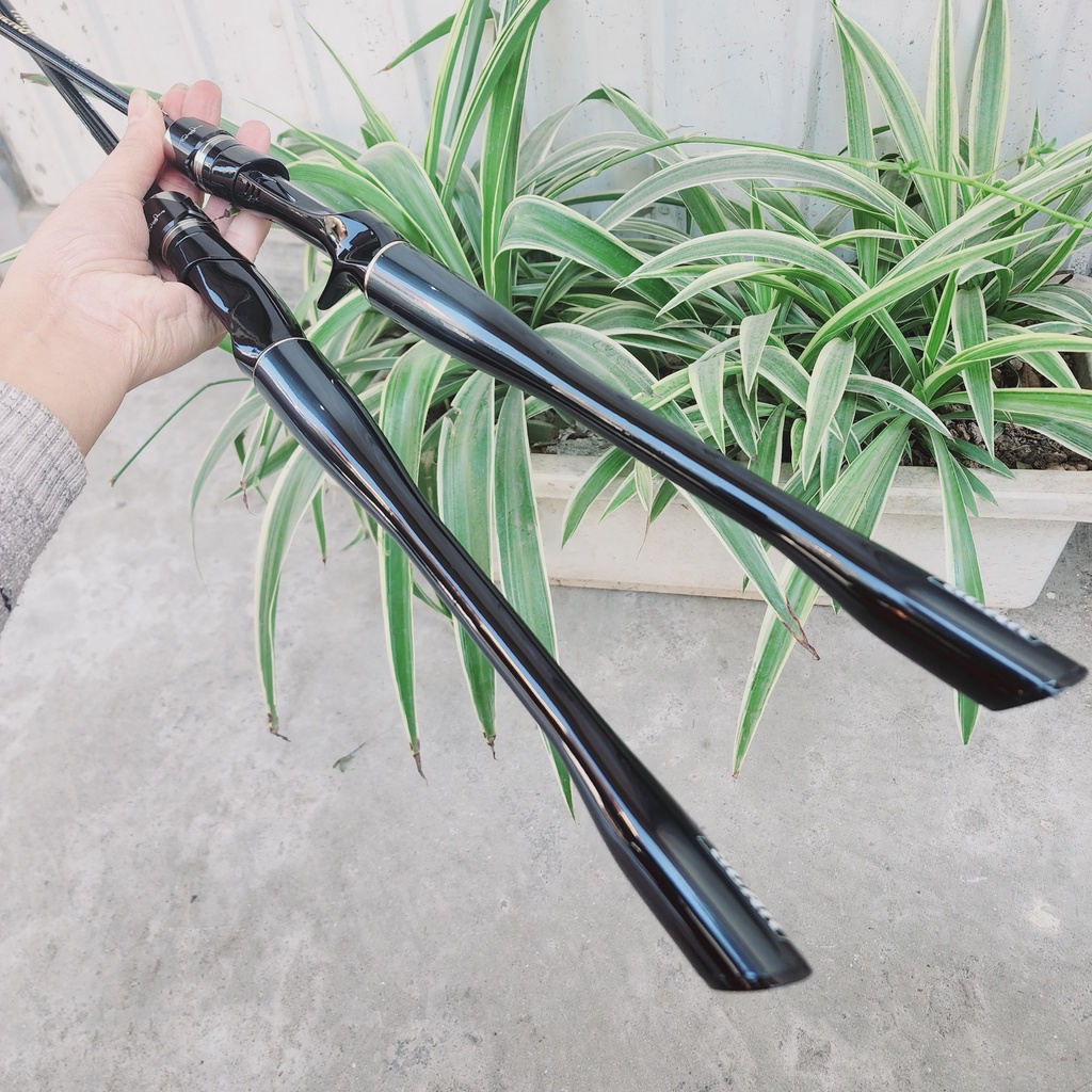 Cần Lure Cán Bóng Chày Siêu Đẹp Tianneng II - Màu Sắc Đen Huyền Bí Siêu Đẹp