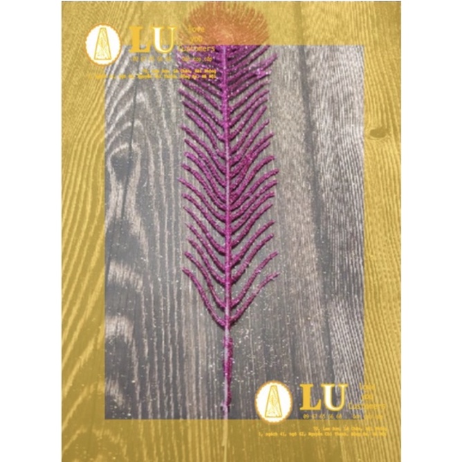 Cành đuôi công  trang trí oản thờ, giỏ hoa quà | LU