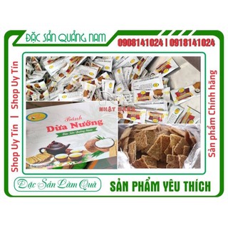10 hộp dừa nướng Quỳnh Trân 230g - Bánh kẹo đặc sản Quảng Nam