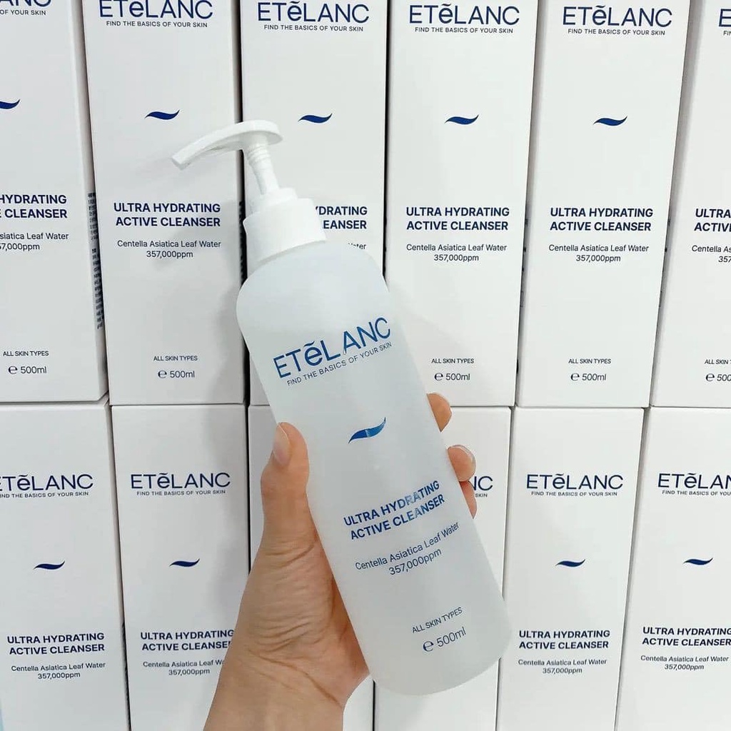 Sữa rửa mặt dành cho mùa đông EtelanC Ultra Hydrating Cleanser 500 ml