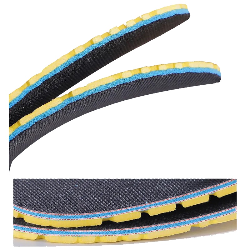 Đế Lót Giày Thể Thao Bằng Cao Su Non Phối Lưới Thoáng Khí Khử Mùi Cho Nam Và Nữ