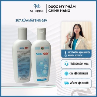Sữa Tắm, Sữa Rửa Mặt Skin GSV Dành Cho Da Nhạy Cảm (200ml)