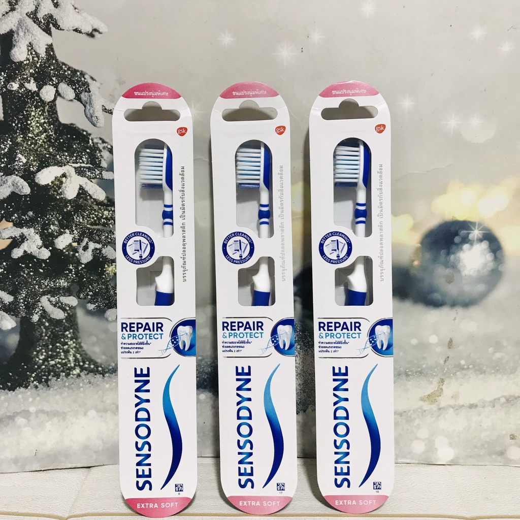 Bàn chải đánh răng cho răng niềng, ê buốt Sensodyne Repair & Protect