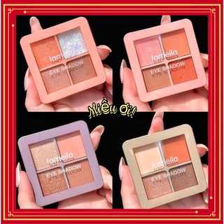 Bảng phấn mắt hộp phấn mắt 4 ô lameila hội hoạ