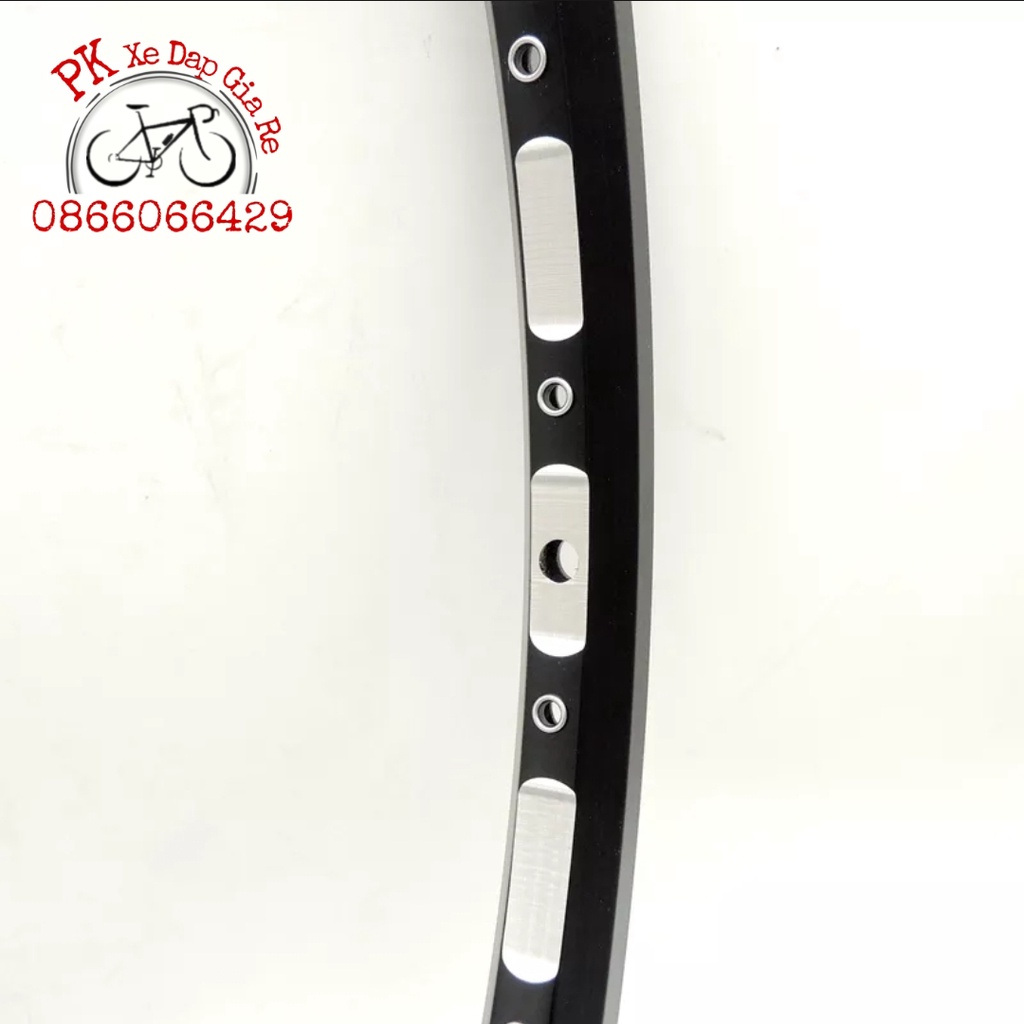 Vành nhôm xe đạp MTB 27.5 inch 28 lỗ cao cấp, Vành nhôm 2 lớp Alexrims lỗ căm có khuyên đồng, Vành xe đạp 27.5inch 28 lỗ