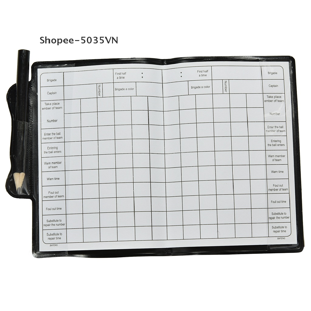 {AKIN} Ví Đựng Thẻ Đỏ Và Thẻ Vàng Thể Thao Notebook {akindofstar1.vn}