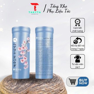 Bột tẩy tóc không xót da đầu bb màu xanh 400g