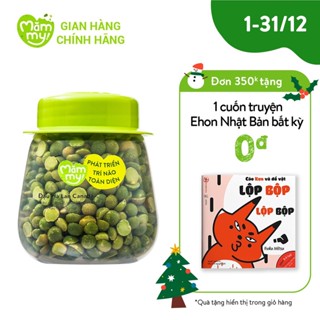 Đậu Hà Lan Hữu Cơ Mămmy Loại 1 - Dẻo sánh mịn cho bé ăn dặm hũ 130g