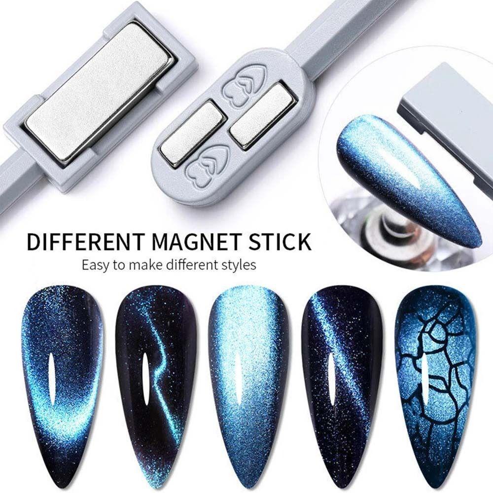 Que Trang Trí Móng Tay Nghệ Thuật Hình Mắt Mèo DIY ​ Móng tay. Sơn Móng Tay Dạng Thỏi Màu Sắc Thời Trang