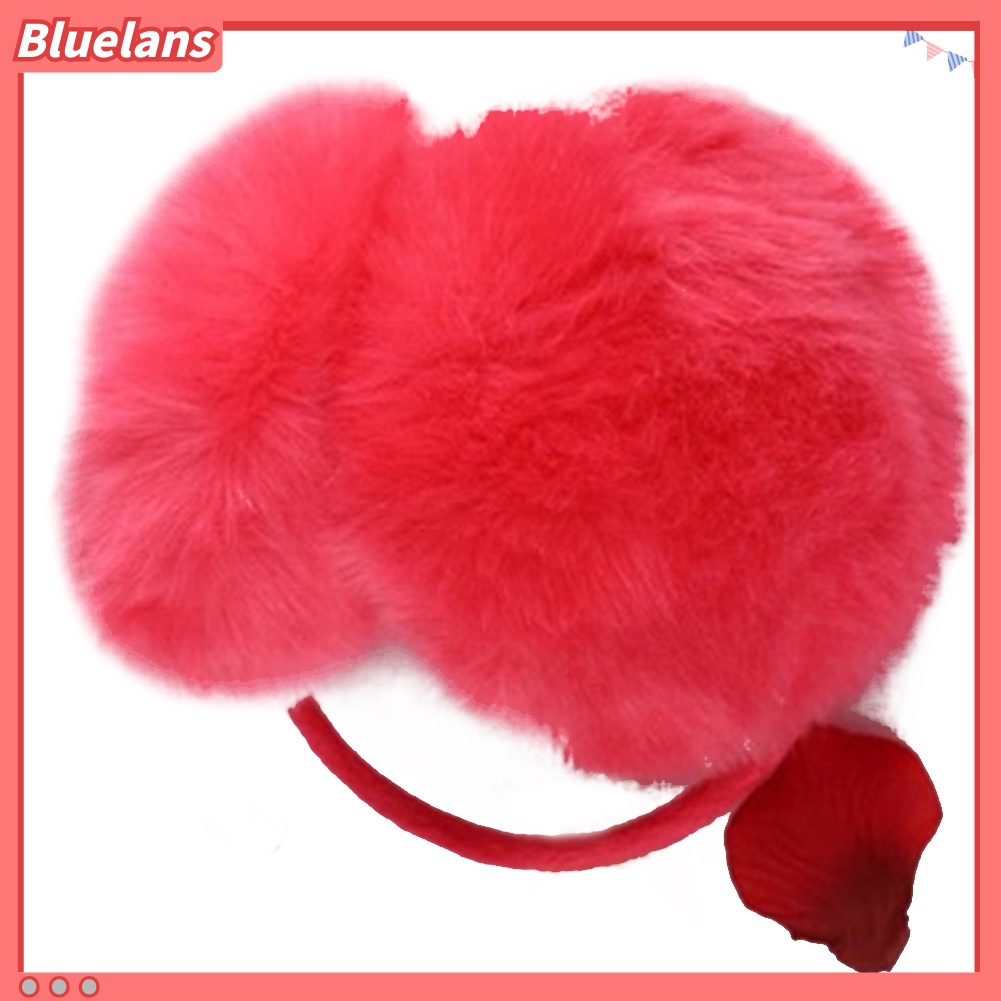 Bông Chụp Tai Phủ Lông Giả Mềm Mại Giữ Ấm Mùa Đông Thời Trang Cho Nữ